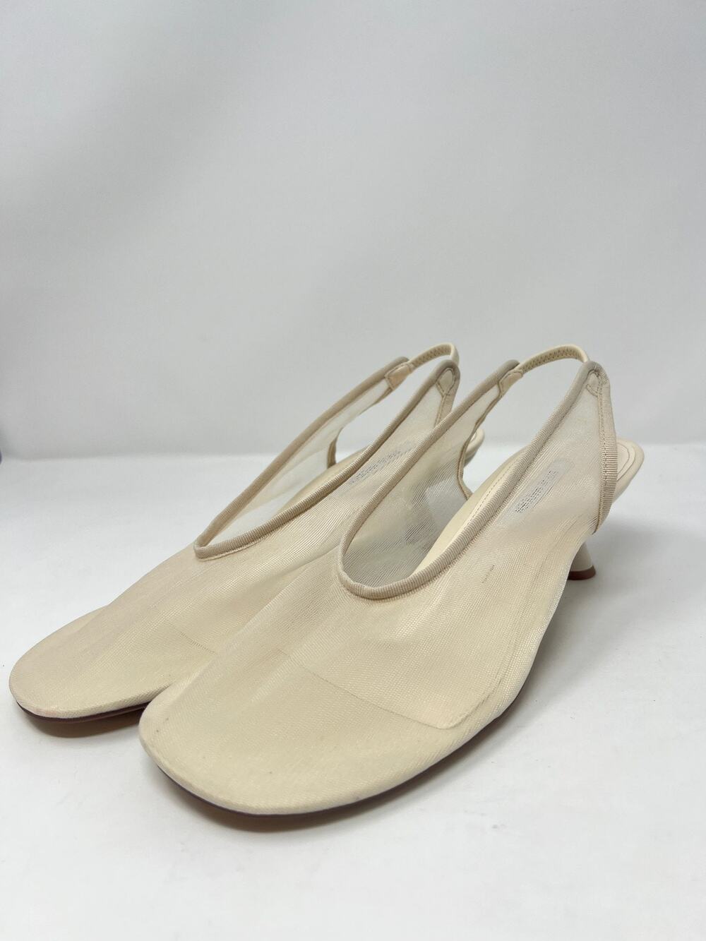 Steve Madden Women's 8.5M Xtra Bone Mesh Kitten Heels